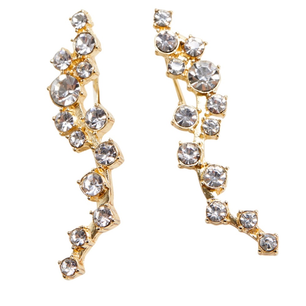 BNIB Bauble Bar Farrah war crawlers